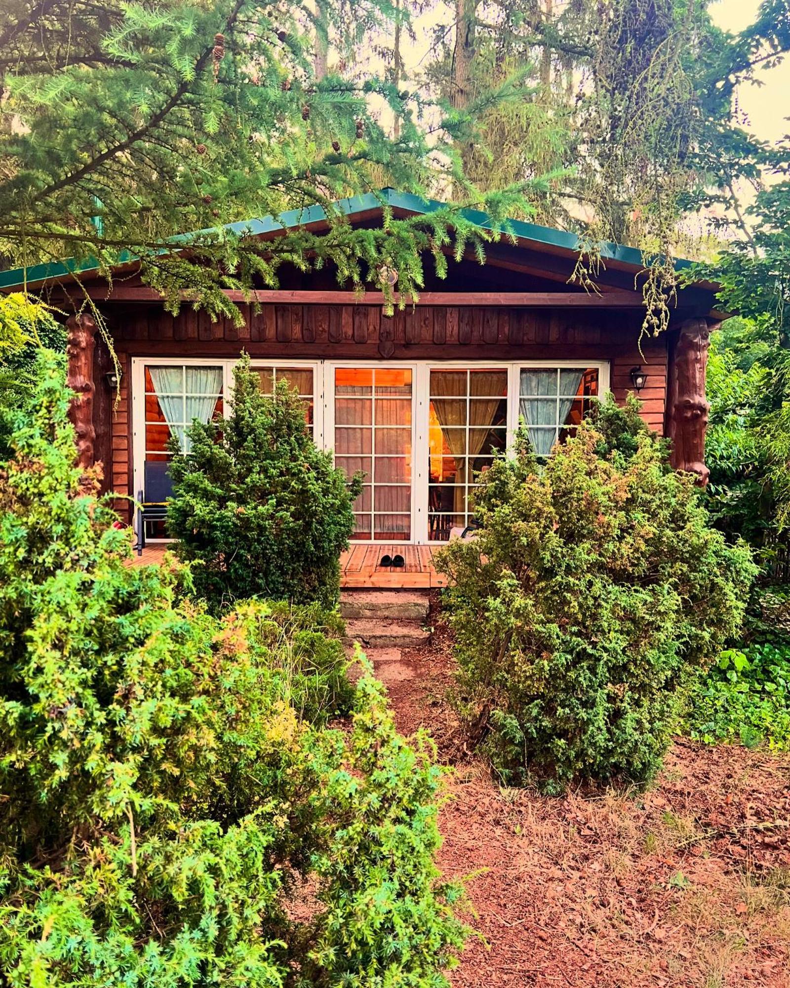 Holzhaus Baerenhoehle Am Wald Und See Neuruppin Dış mekan fotoğraf
