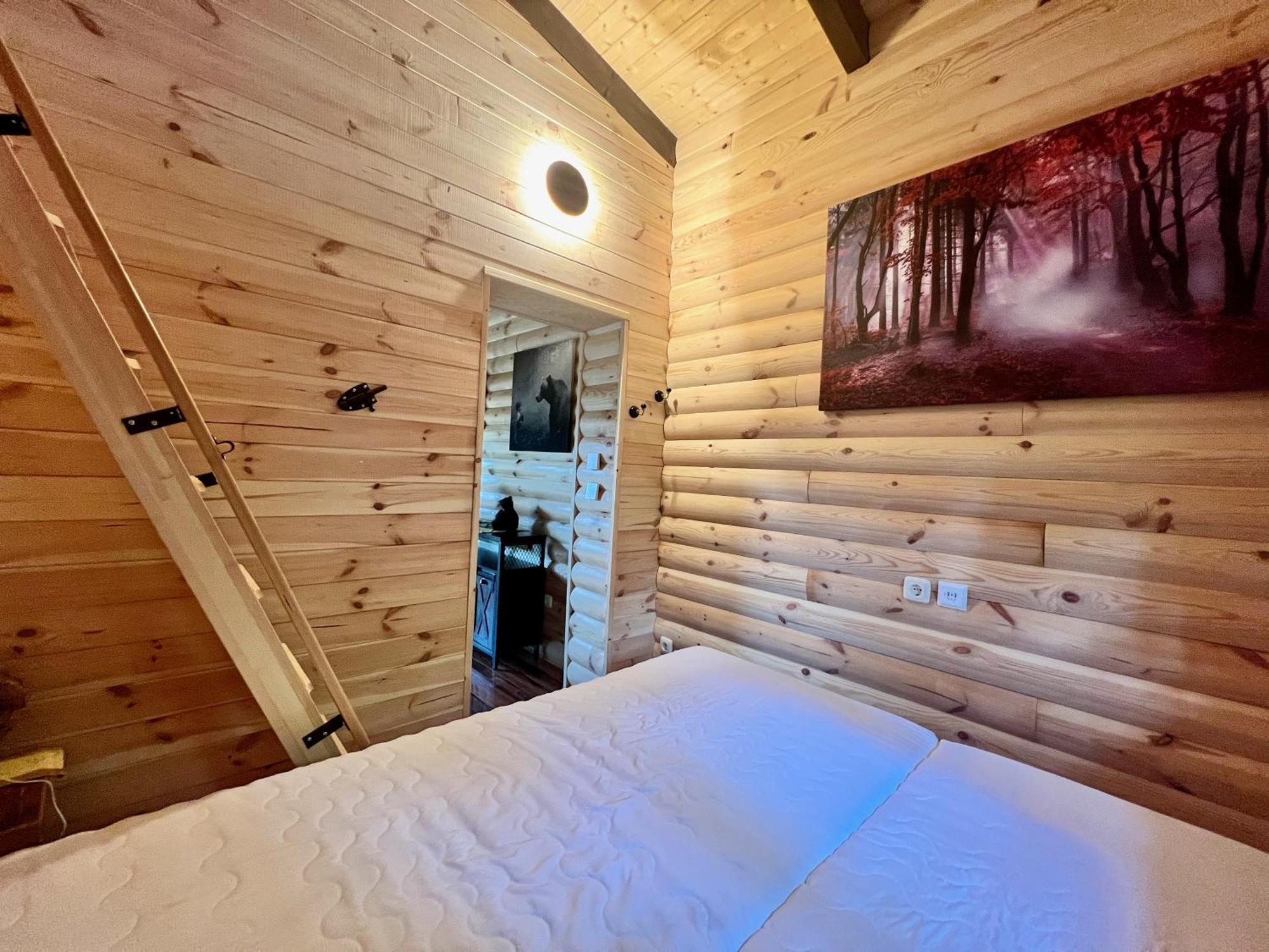 Holzhaus Baerenhoehle Am Wald Und See Neuruppin Dış mekan fotoğraf