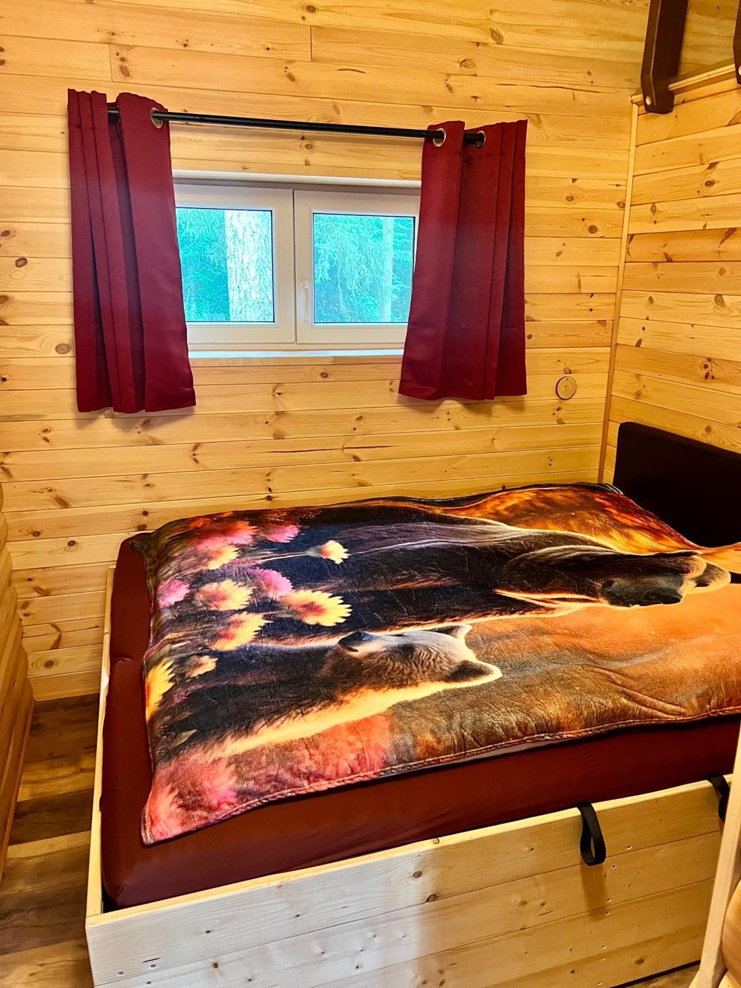 Holzhaus Baerenhoehle Am Wald Und See Neuruppin Dış mekan fotoğraf